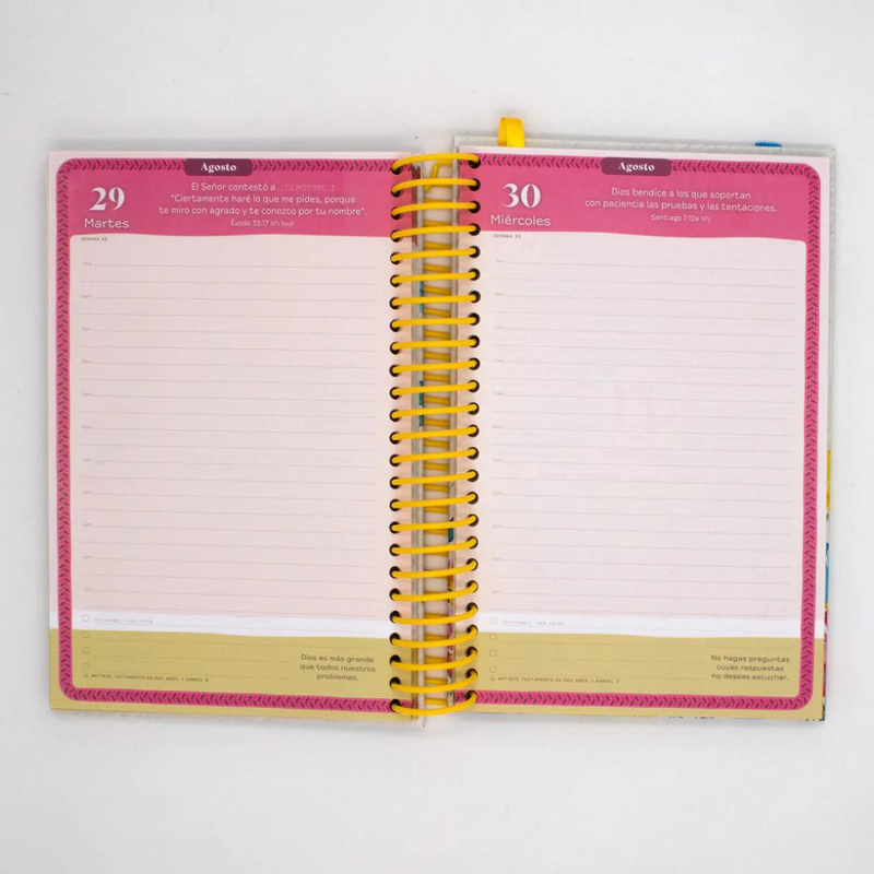 Agenda Pechi 2023 Escondite y Escudo (Resortes)