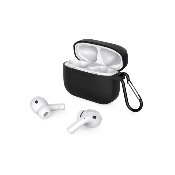 Audífonos Argom SkeiPods E70 Inalámbricos Bluetooth Case Negro
