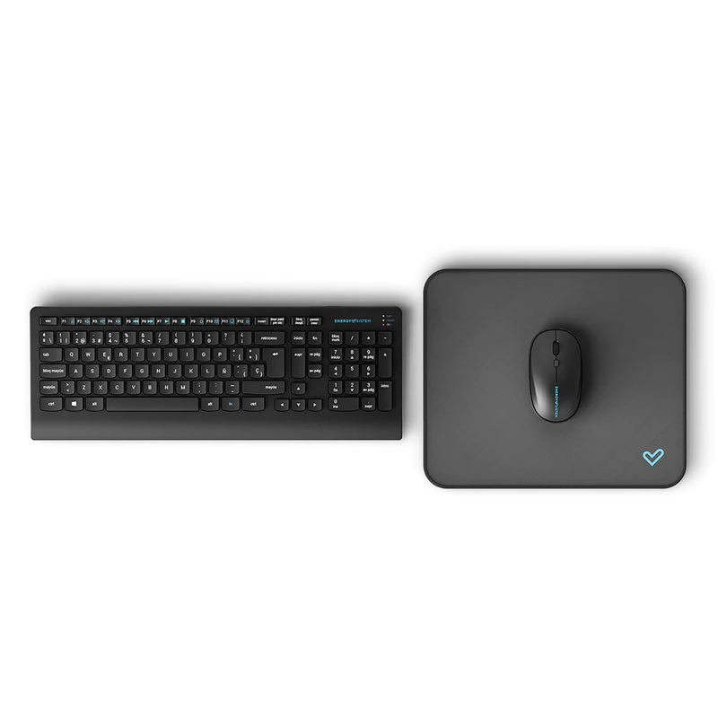Set de Teclado, Mouse y Mousepad Inalámbricos Energy Sistem