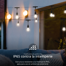 Extensión de luces para exteriores Smart LED Nexxt NHB-O100