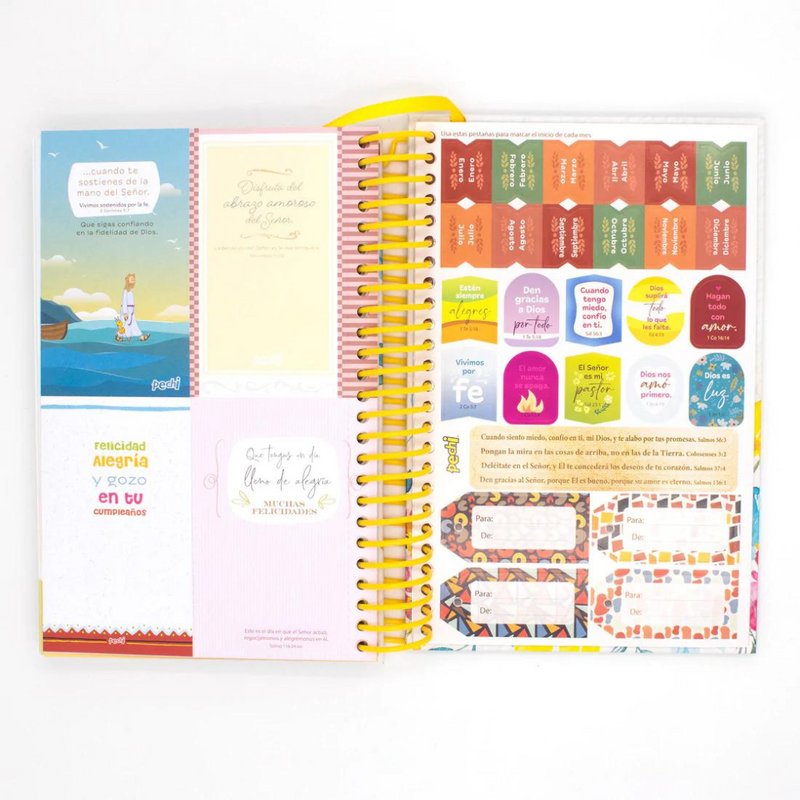 Agenda Pechi 2023 Escondite y Escudo (Resortes)
