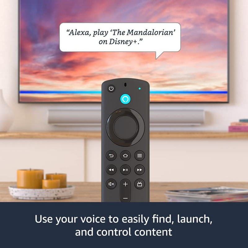 Amazon Fire TV Stick 4K con asistente de voz Alexa