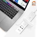 Regleta inteligente Wi-Fi con puertos USB para carga