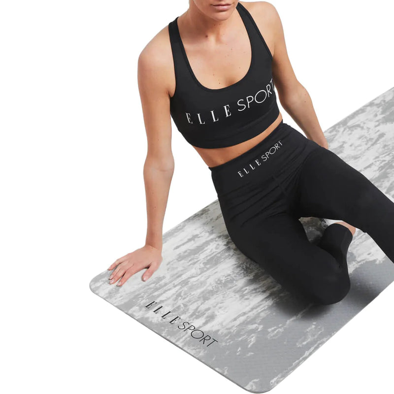 Mat de Yoga Elle Sport Mármol 6mm
