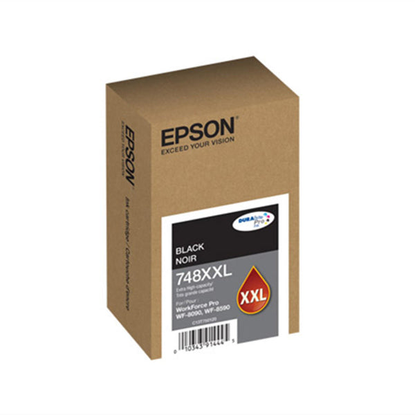 Cartucho de tinta Epson 748XXL Negro P/WF-6090 / WF-6590