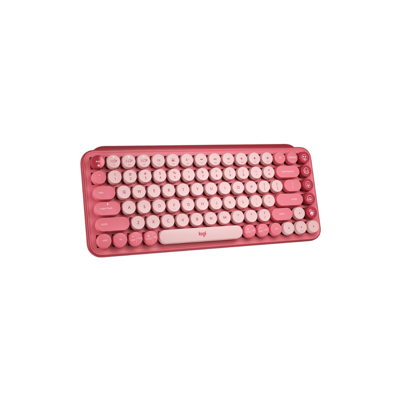 Teclado Logitech Pop Keys Heartbreaker Mecánico Inalámbrico