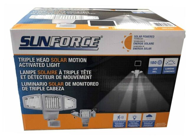 Sun Force Lámpara Solar de movimiento