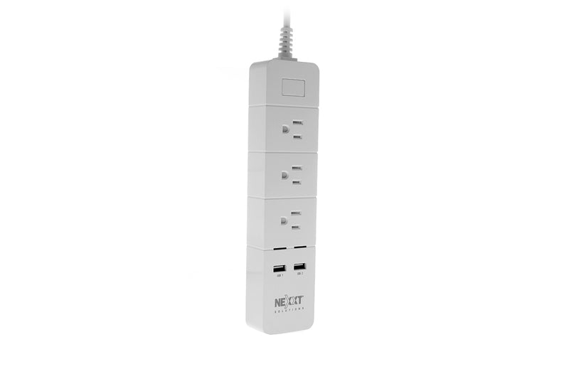 Regleta inteligente Wi-Fi con puertos USB para carga