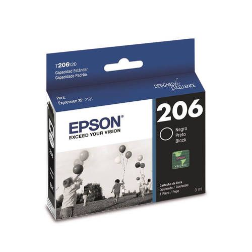 Cartucho Epson 206 negro