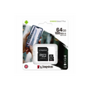 Memoria Kingston Micro SD 64GB Clase 10