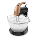 Batidora de pedestal Black & Decker negro y cobre MX900BC