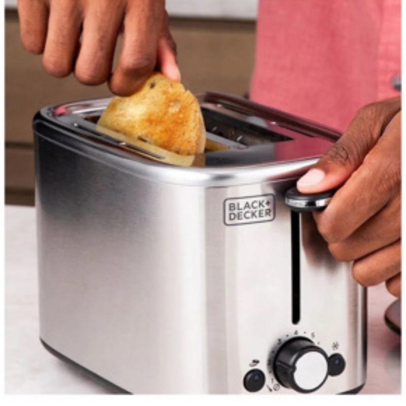 Horno tostador Black & Decker 2 rebanadas TR0012SS-LA