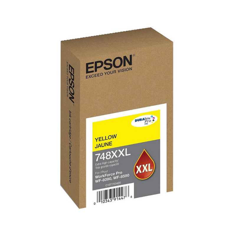 Cartucho de tinta Epson 748XXL Amarillo P/WF-6090 / WF-6590