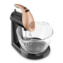 Batidora de pedestal Black & Decker negro y cobre MX900BC