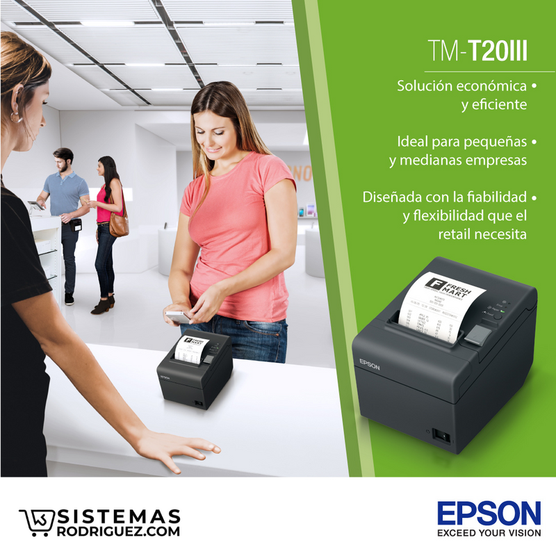 Impresora térmica Epson T20III