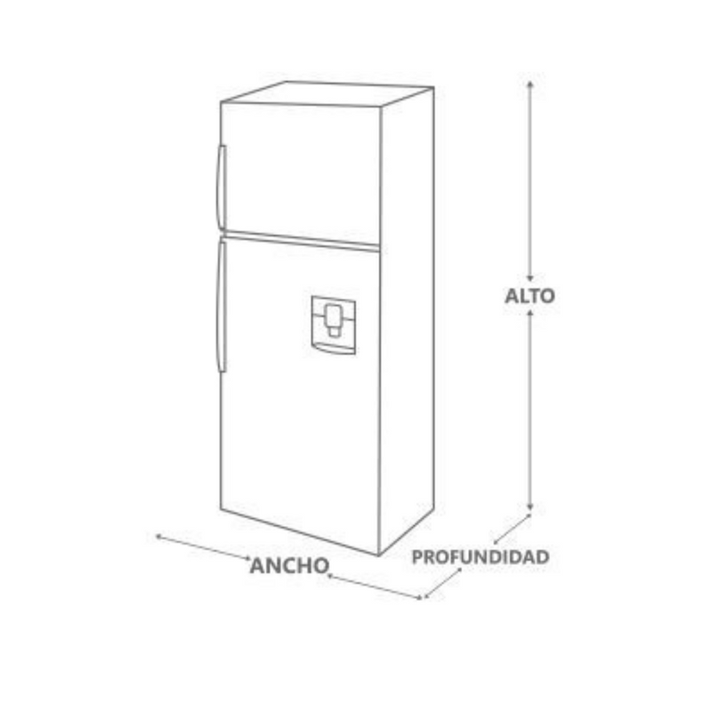 Refrigeradora Frigidaire 2 puertas 15 pies FRTS15K3HTS