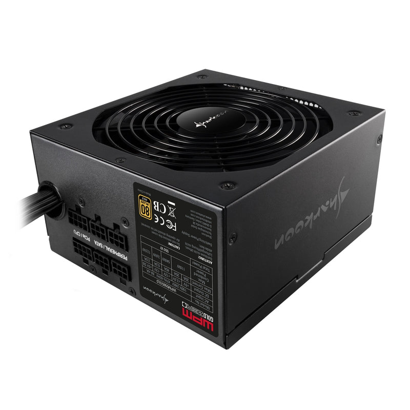 Fuente de poder Sharkoon WPM Gold Zero 750W