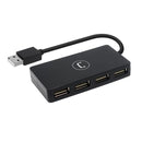 Unno Tekno Hub USB 2.0 4 puertos (HB1008BK)