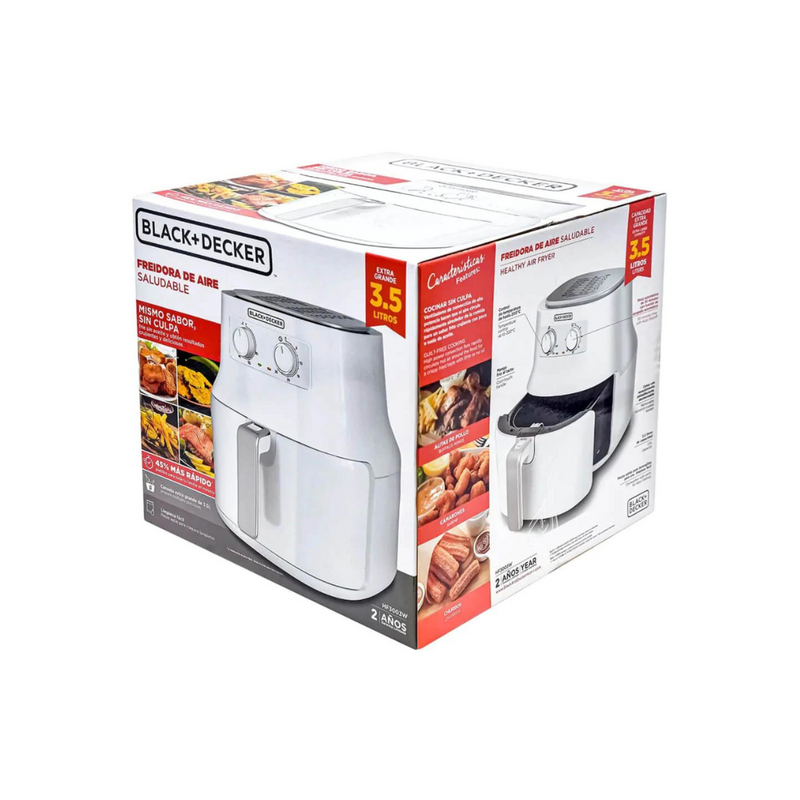 Freidora de aire Black & Decker 3.5L HF3003W