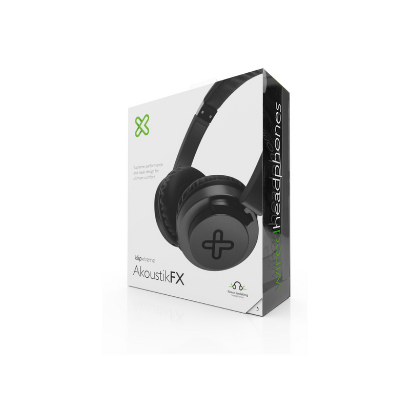 Headset Klip Xtreme AkoustikFX KHS-851BK 3.5mm (Ultimas Unidades)
