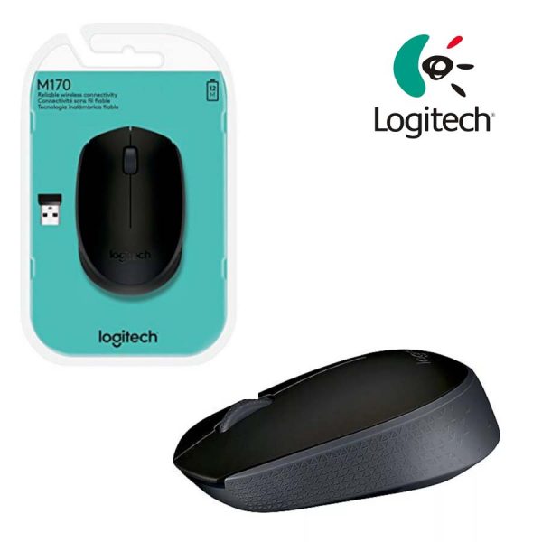 Mouse Logitech M170 Inalámbrico Negro