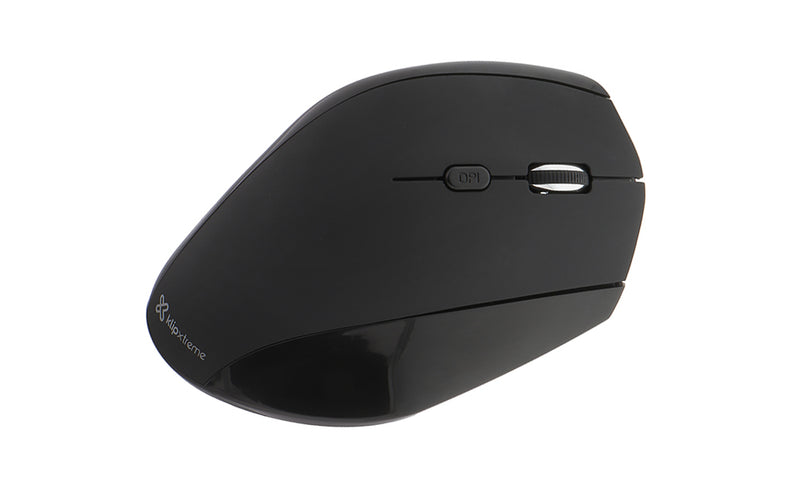 Mouse Klipxtreme  KMW-390 Ergonómico Inalámbrico Negro