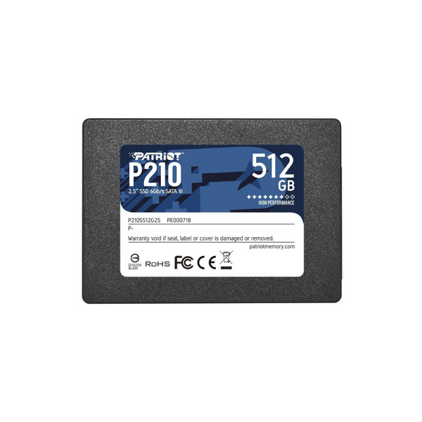 Disco Estado Sólido Patriot P210 512GB