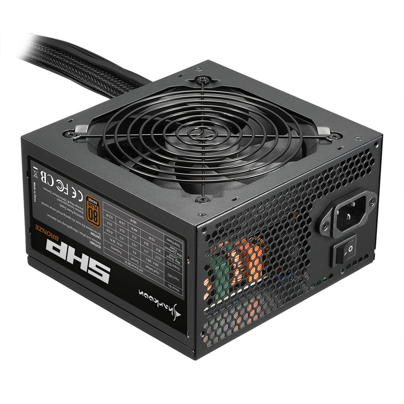 Fuente de poder Sharkonn SHP Bronze 600W