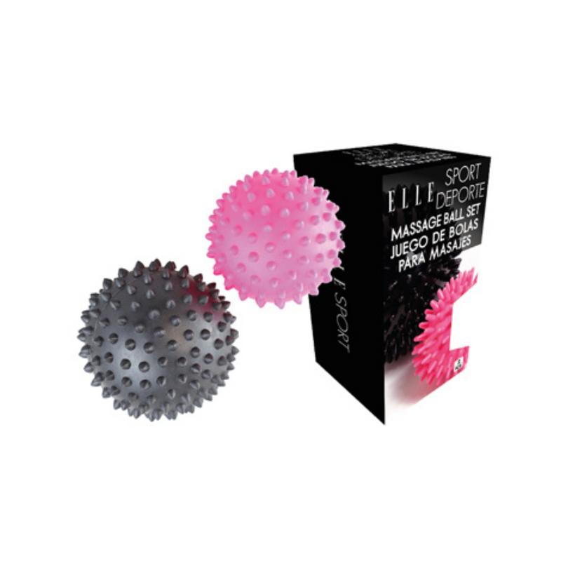 Set bolas para masajes Elle Sport 7cm y 9cm
