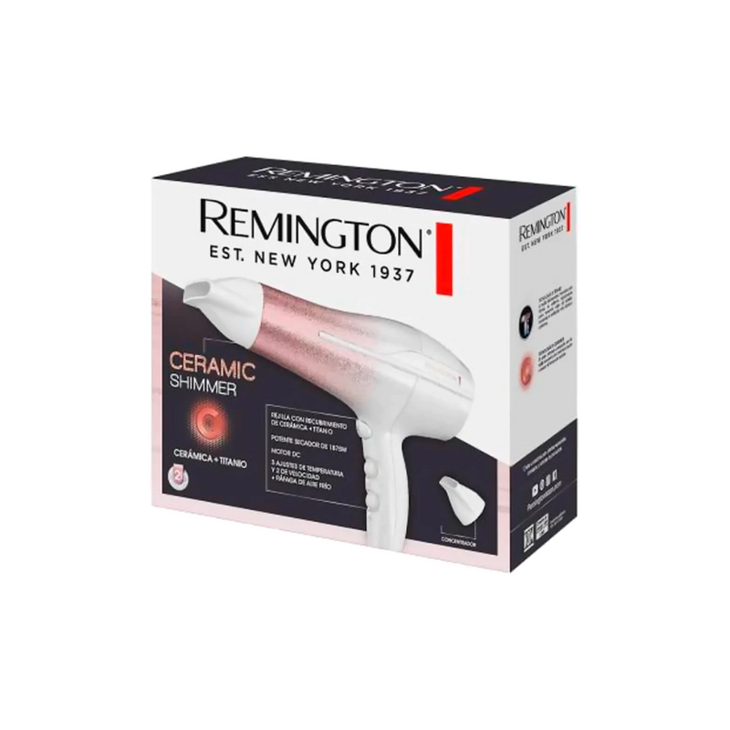 Secadora de cabello Remington Shimmer D5950RG