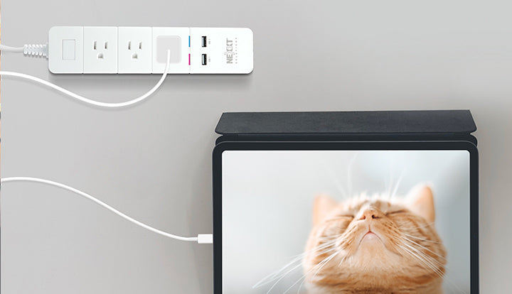 Regleta inteligente Wi-Fi con puertos USB para carga