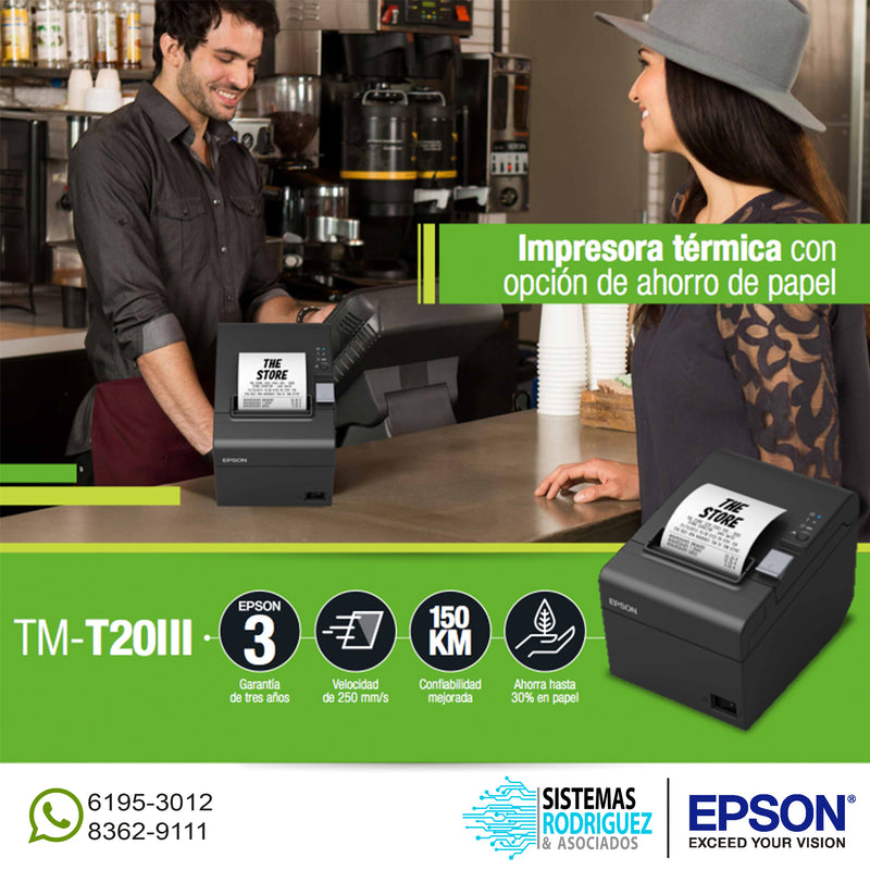 Impresora térmica Epson TM-M30-012
