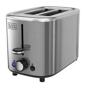 Horno tostador Black & Decker 2 rebanadas TR0012SS-LA