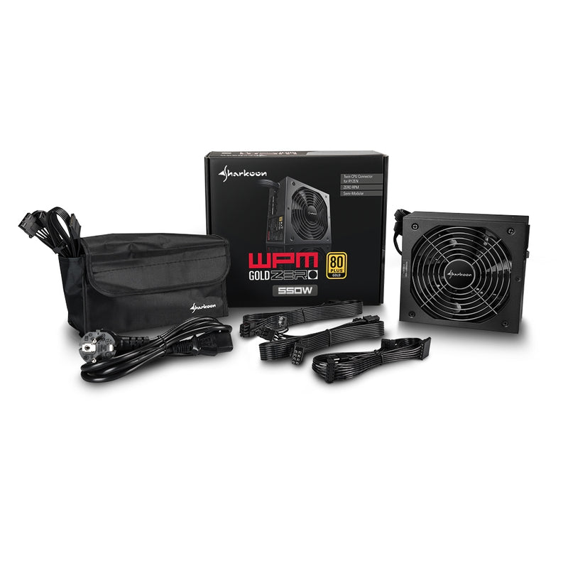 Fuente de poder Sharkoon WPM Gold Zero 750W