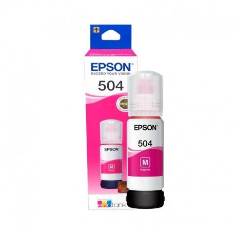 Botella de tinta Epson 504 Magenta T504320-AL