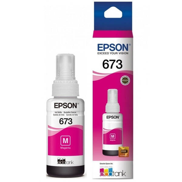 Botella de tinta Epson T673 Magenta