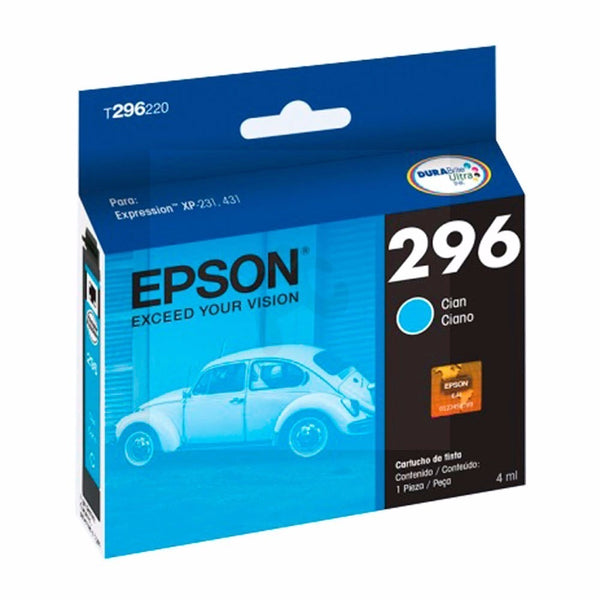 Cartucho Epson 296 cyan