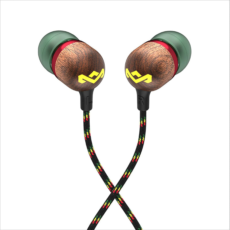 Audífonos Marley In-Ear con Micrófono Smile Jamaica Rasta