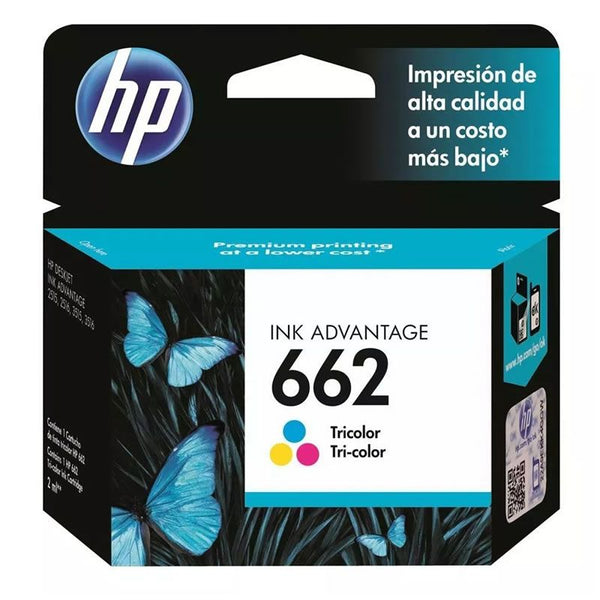 Cartucho HP 662 Tricolor