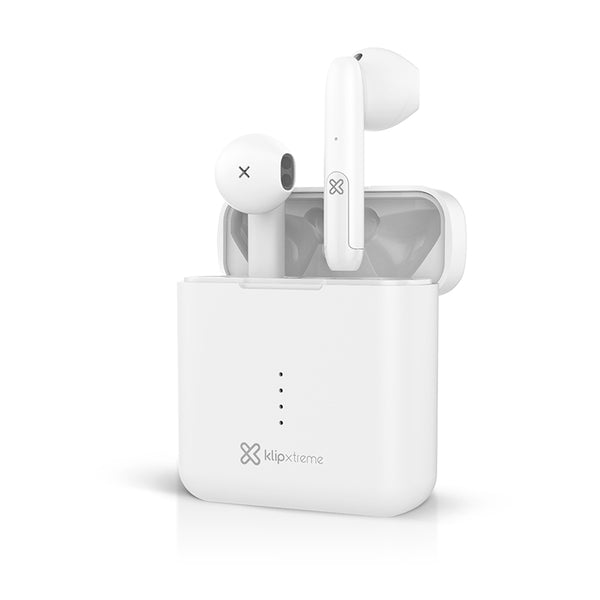 Audífonos Inalámbricos Klip Xtreme Twin Touch KTE-010WH Blanco