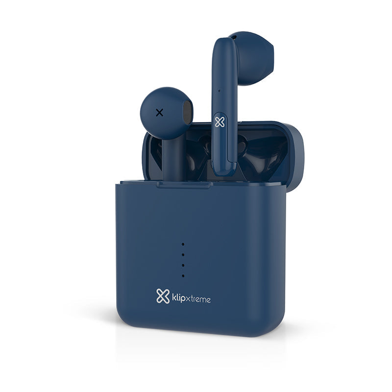 Audífonos Inalámbricos Klip Xtreme Twin Touch KTE-010BL Azul