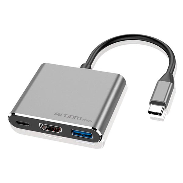 Convertidor Argom 3 en 1 tipo c/HDMI/USB 3.0 ARG-UB-0181