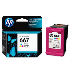 Cartucho HP 667 Tricolor