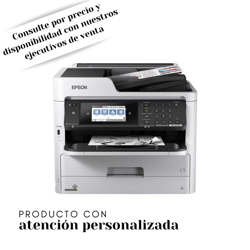 Impresora Epson Multifuncional Monocromática WorkForce Pro WF-M5799