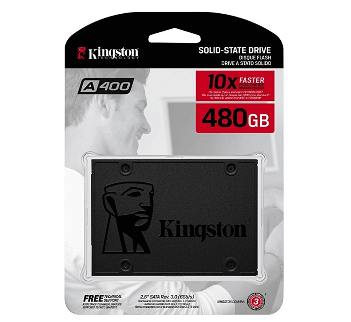 Disco Estado Sólido Kingston A400 480GB