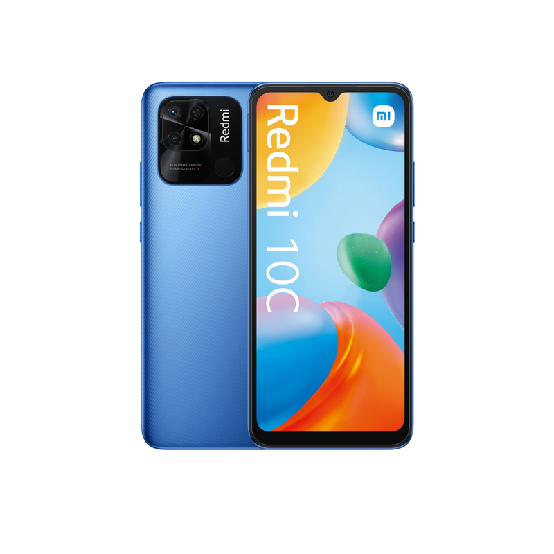 Celular Xiaomi Redmi 10C 128GB Ocean Blue