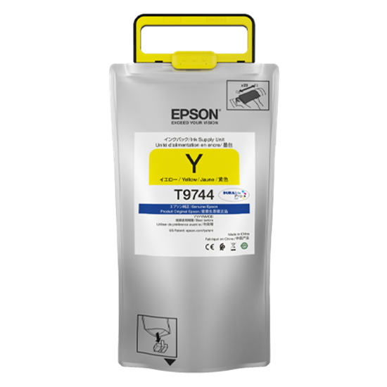 Bolsa de tinta Epson T974 (C869R) Amarilla