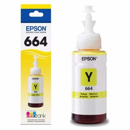 Botella de tinta Epson 664 Amarilla T664420-AL