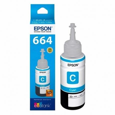 Botella de tinta Epson 664 Cyan T664220-AL